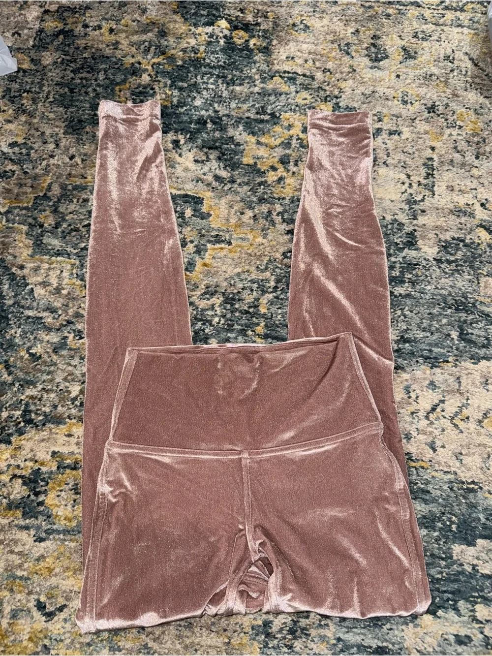 Lululemon Velvet High-Waist Leggings - Dusty Rose - Picture 7 of 7